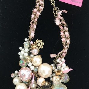 Betsy Johnson Bedazzling Necklace